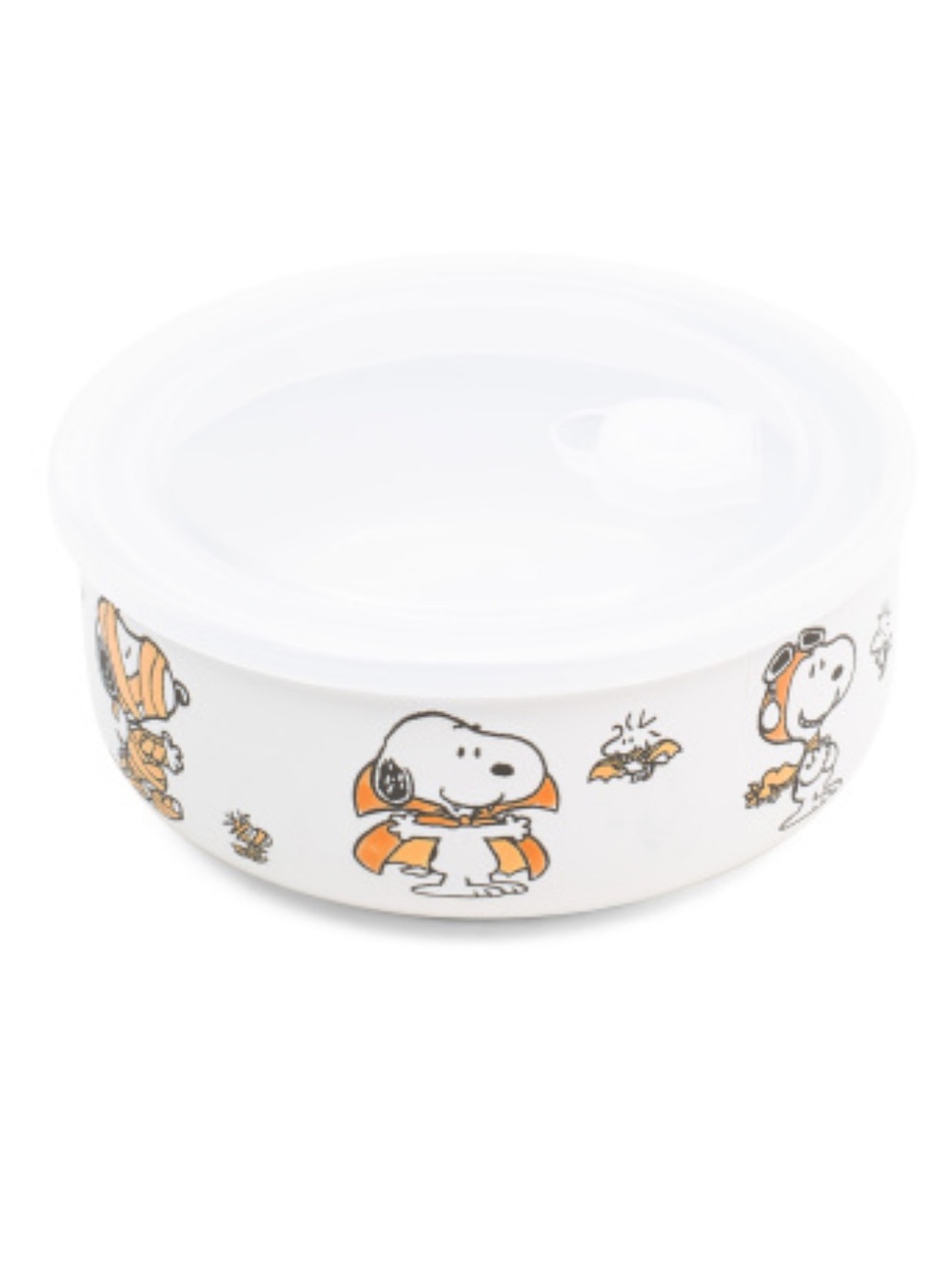 Peanuts Snoopy Halloween Costume Covered Bowl NWT